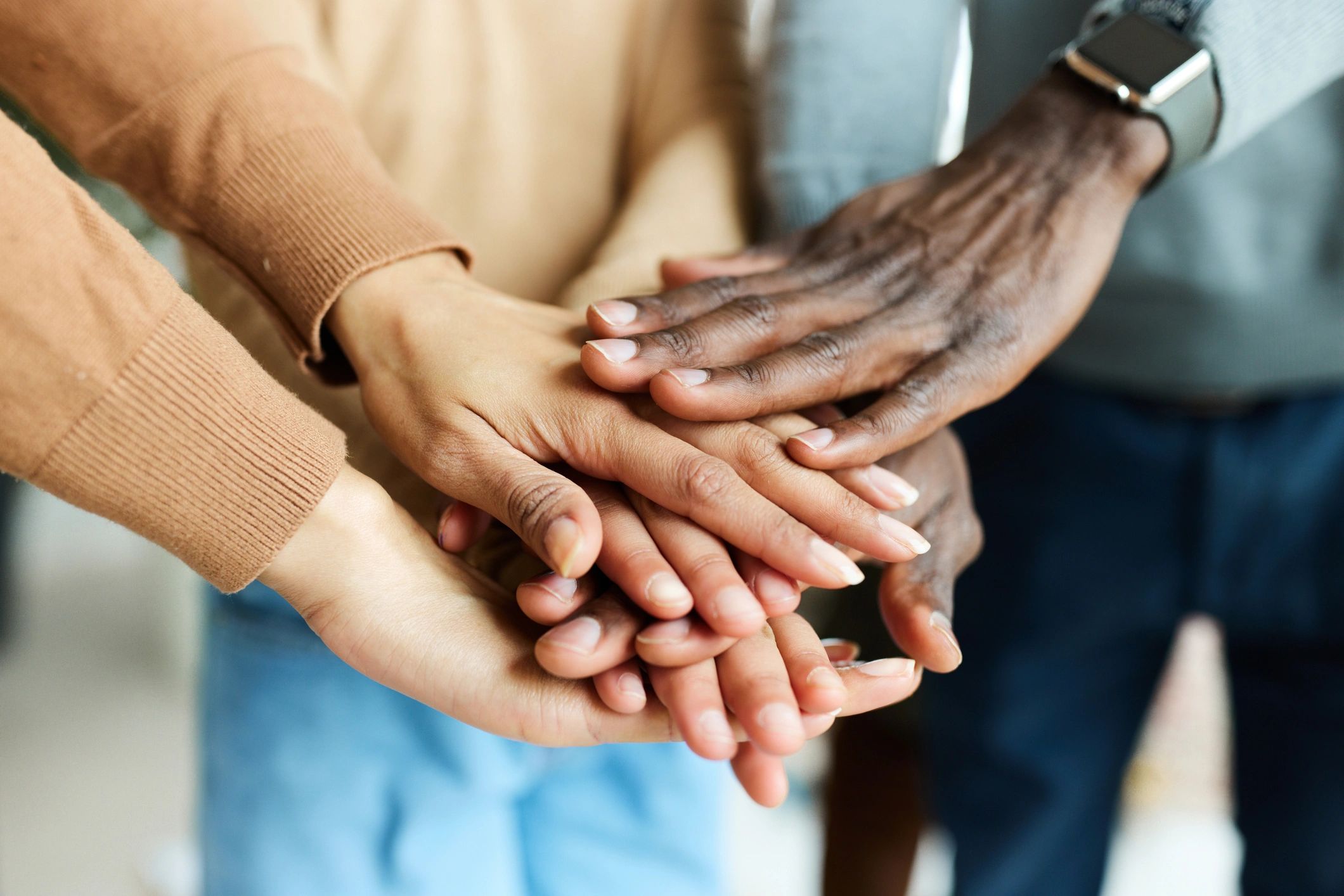 nonprofit care helping hands diversity